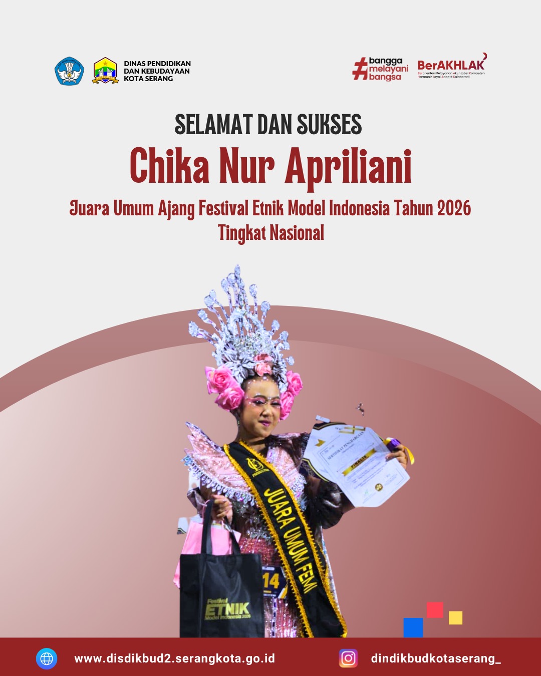 Siswa/i Sekolah Dasar Kota Serang Berprestasi